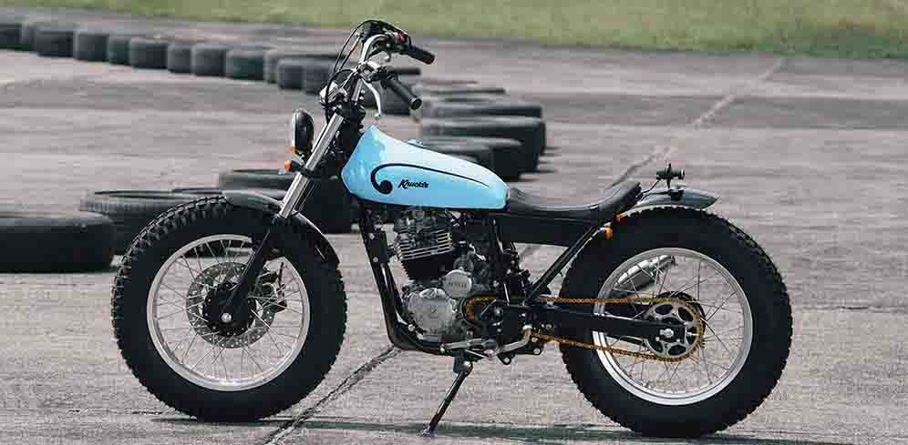 Yamaha Scorpio Chopper Dengan Part Scrambler